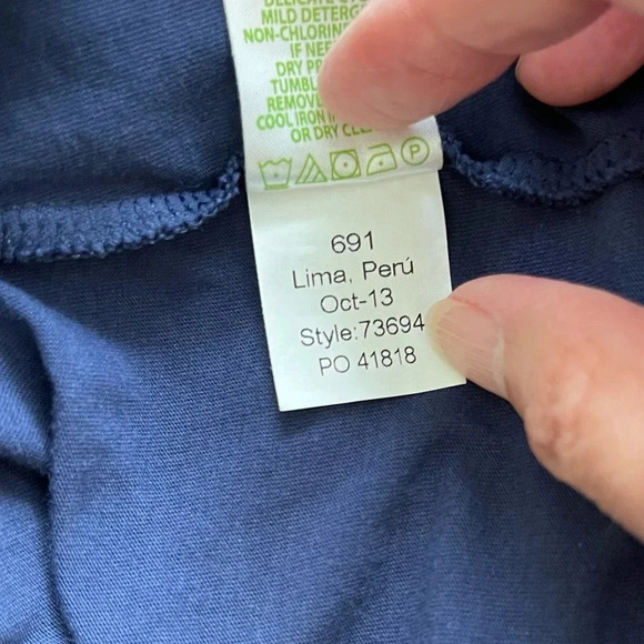 Lilly Pulitzer Eliza Popover Dress in True Navy - Picture 7 of 9